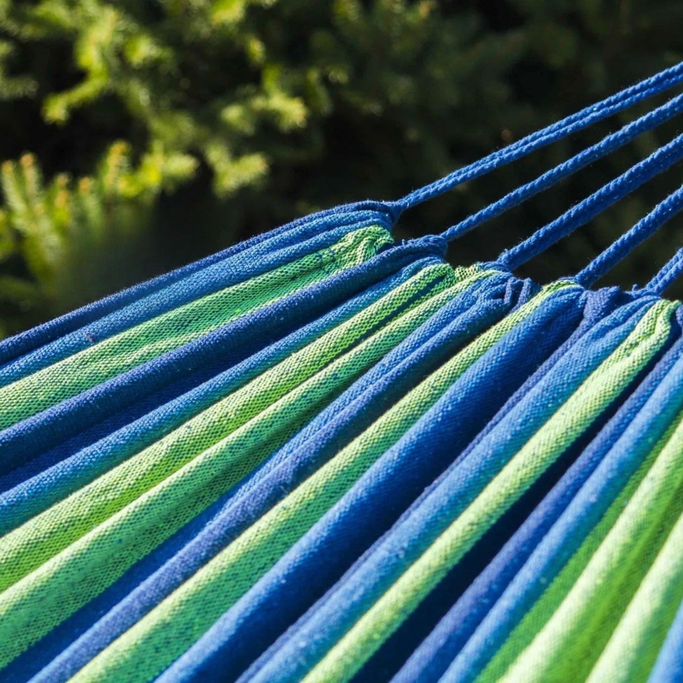 Hamac jardin double en coton | Solana XL