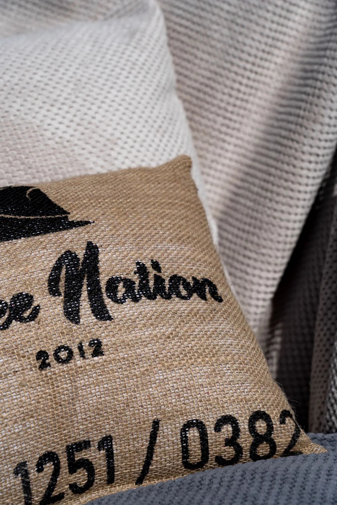 Fauteuil suspendu en toile de jute | Coffee