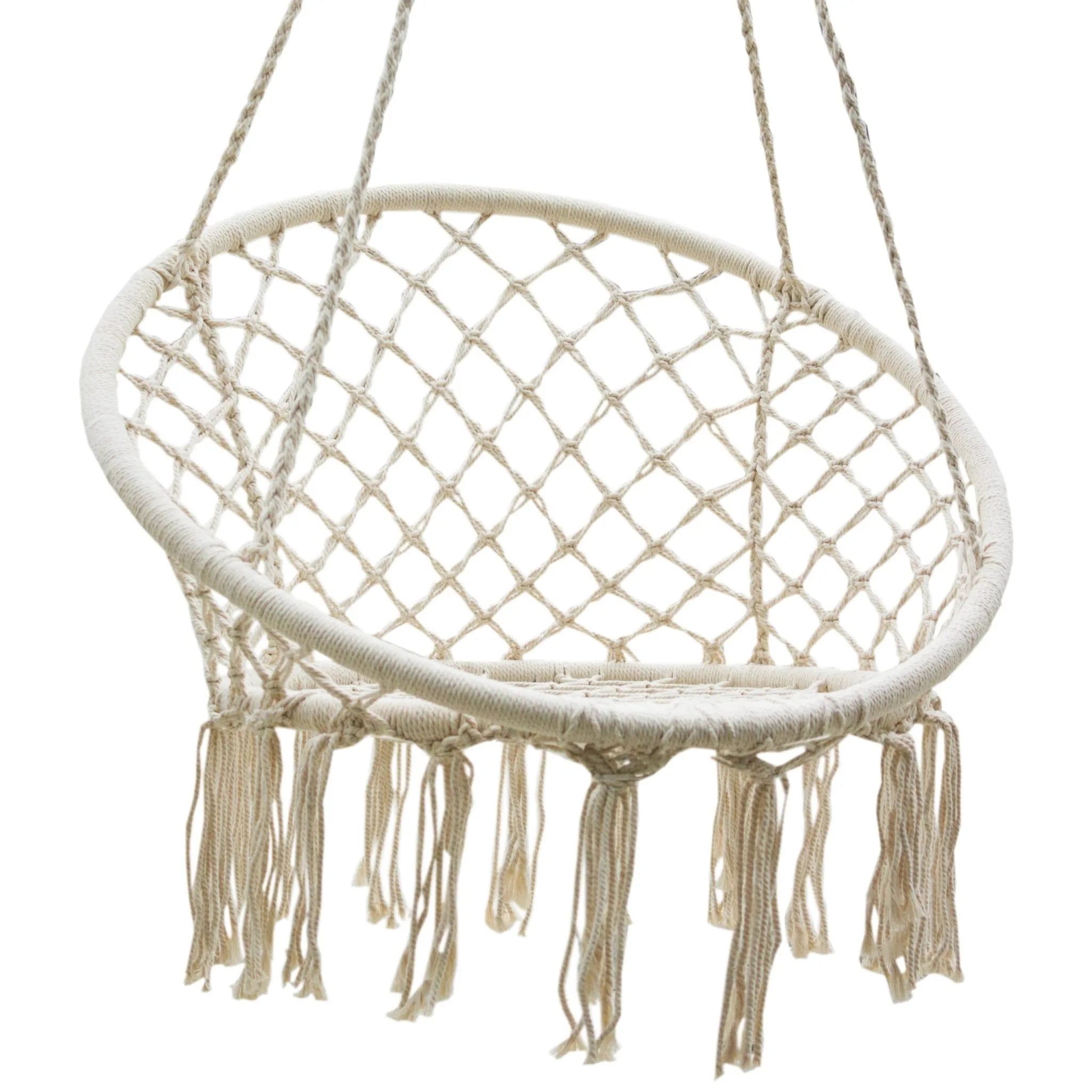 fauteuil suspendu macramé | Puerta