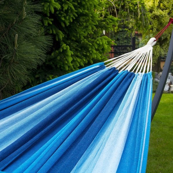 Hamac jardin double en coton | Solana XL